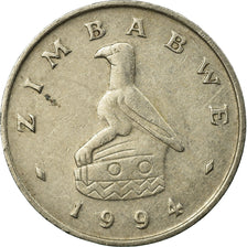 Coin, Zimbabwe, 10 Cents, 1994, EF(40-45), Copper-nickel, KM:3