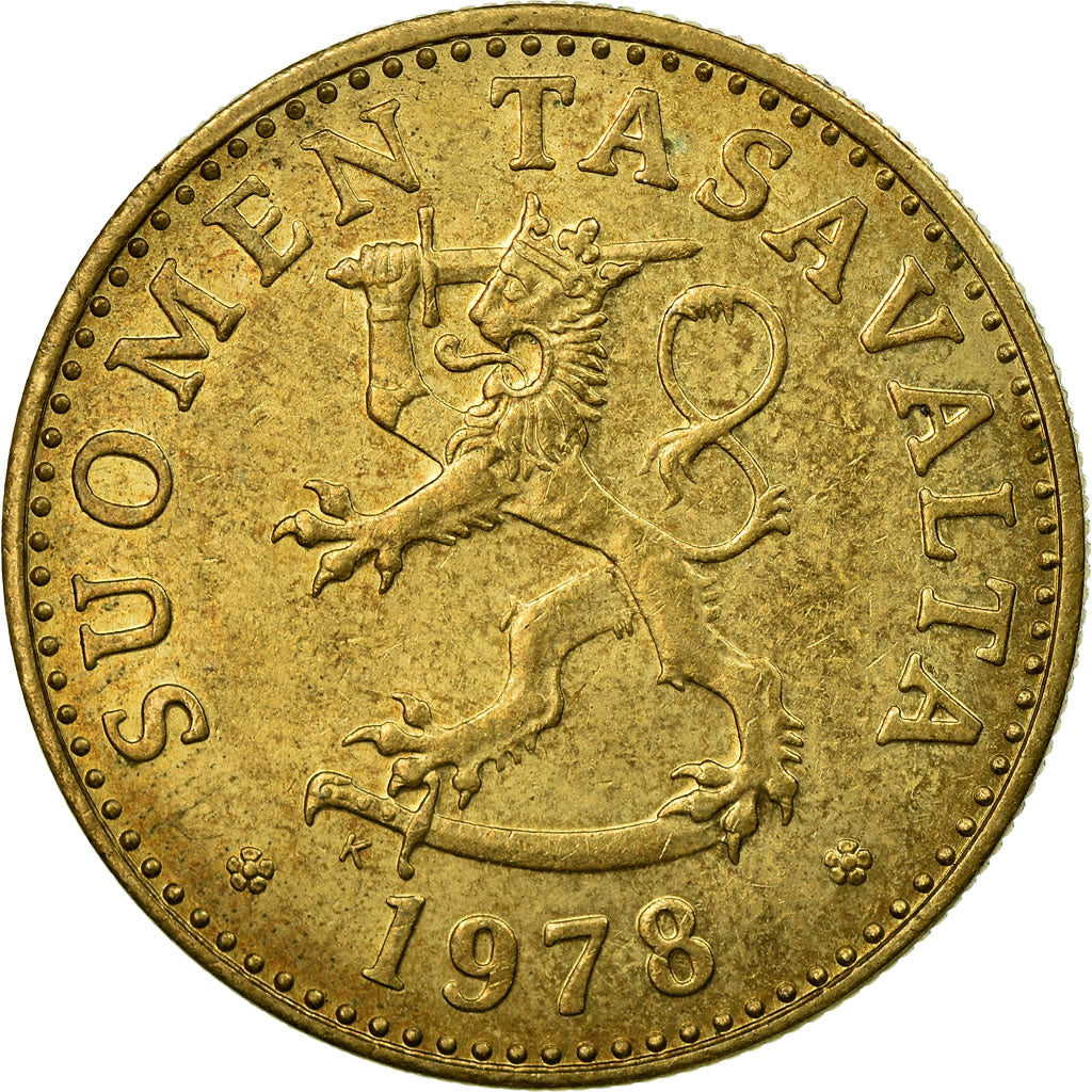 Coin, Finland, 50 Penniä, 1978, EF(40-45), Aluminum-Bronze, KM:48