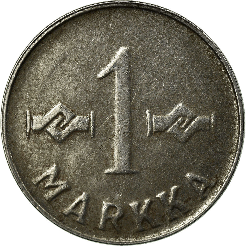 Moneta, Finlandia, Markka, 1952, BB, Ferro, KM:36