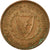 Coin, Cyprus, 5 Mils, 1980, VF(20-25), Bronze, KM:39