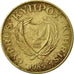 Coin, Cyprus, 5 Cents, 1985, VF(20-25), Nickel-brass, KM:55.2