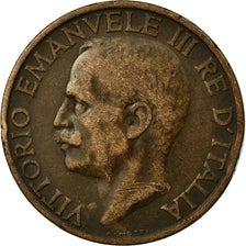 Moneta, Italia, Vittorio Emanuele III, 10 Centesimi, 1928, Rome, BB, Bronzo
