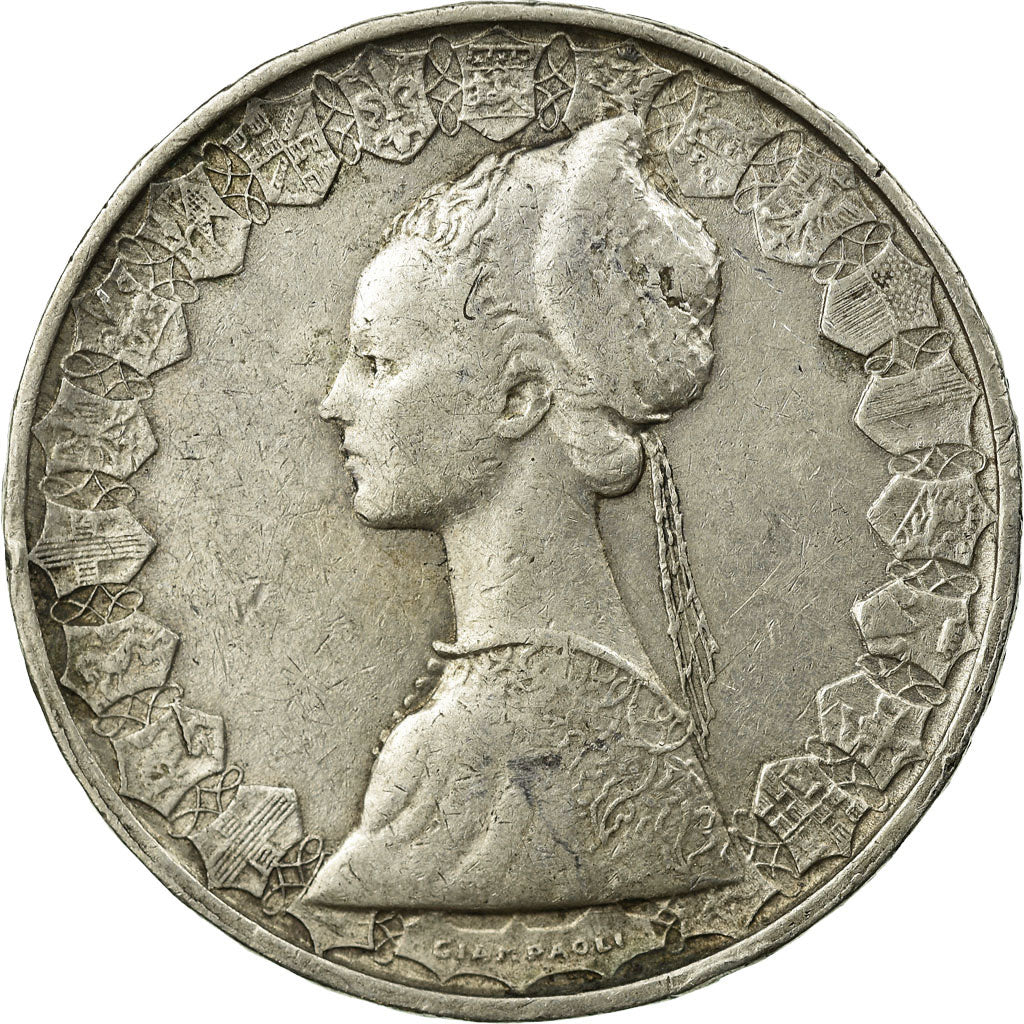 Coin, Italy, 500 Lire, 1959, Rome, EF(40-45), Silver, KM:98