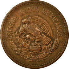 Moneta, Messico, 20 Centavos, 1944, Mexico City, BB, Bronzo, KM:439