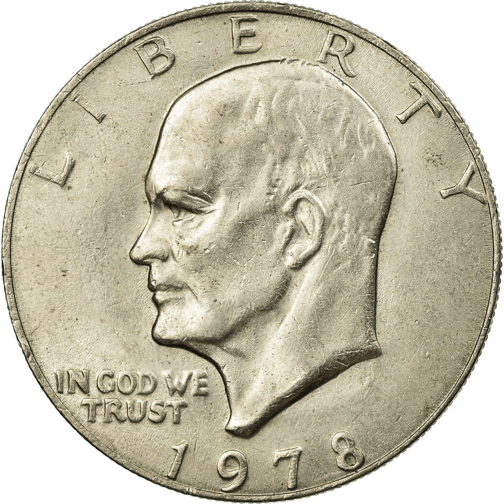 Coin, United States, Eisenhower Dollar, Dollar, 1978, U.S. Mint, Philadelphia