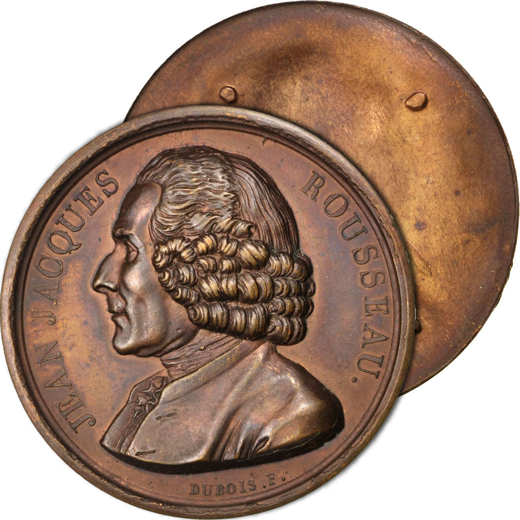 Jean Jacques Rousseau, Médaille