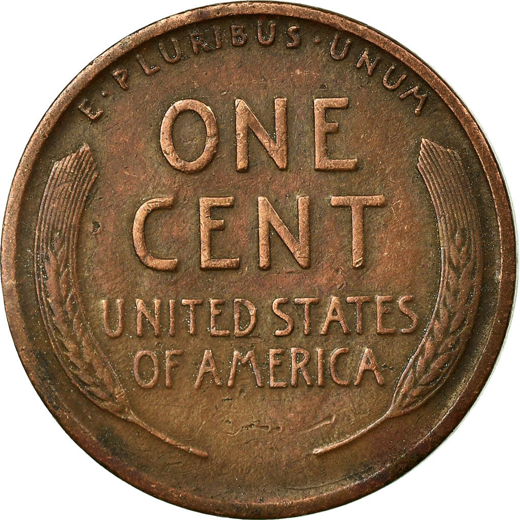 Monnaie, États-Unis, Lincoln Cent, Cent, 1917, U.S. Mint, Philadelphie, TTB