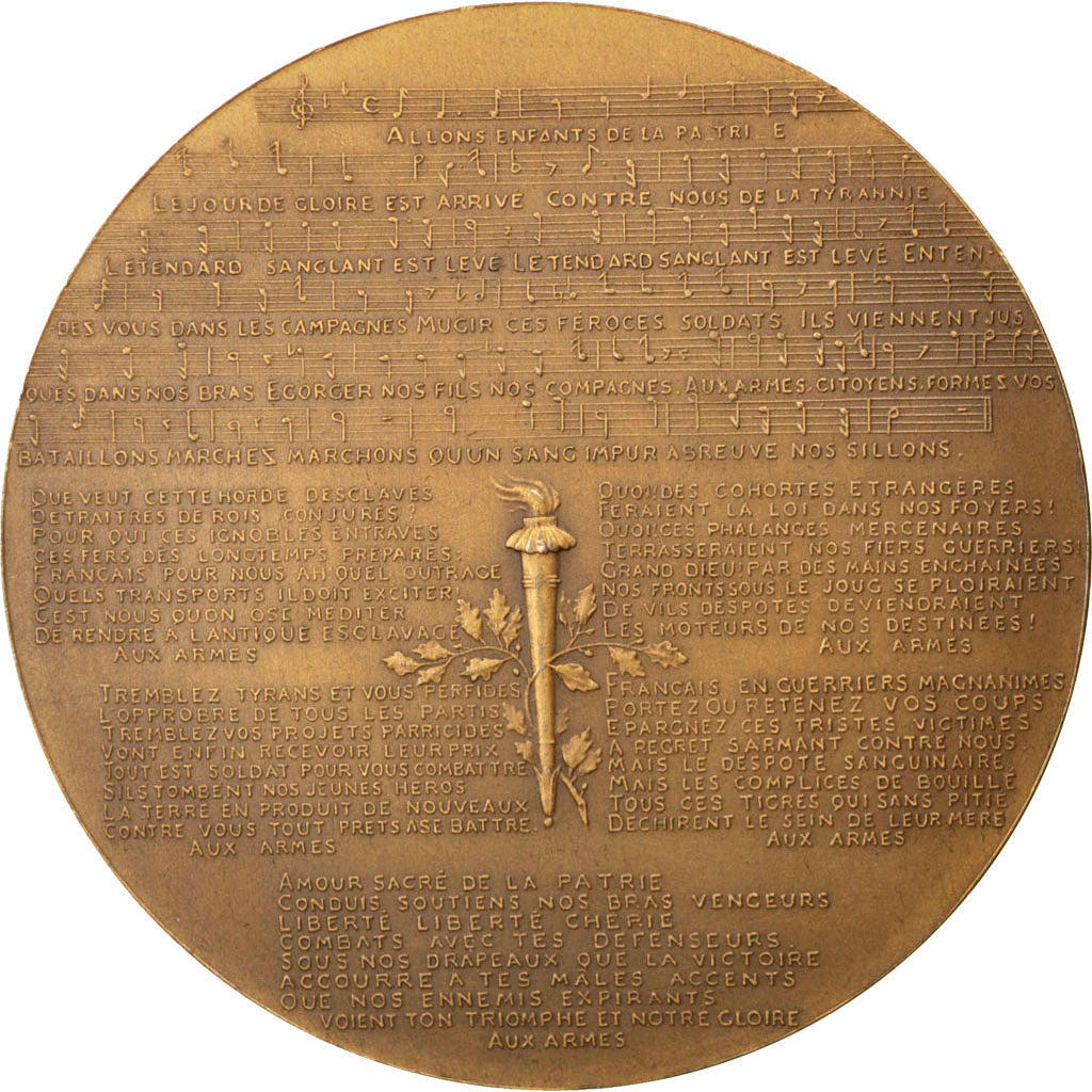FRANCE, Arts & Culture, French Third Republic, Medal, AU(55-58), Borrel,...