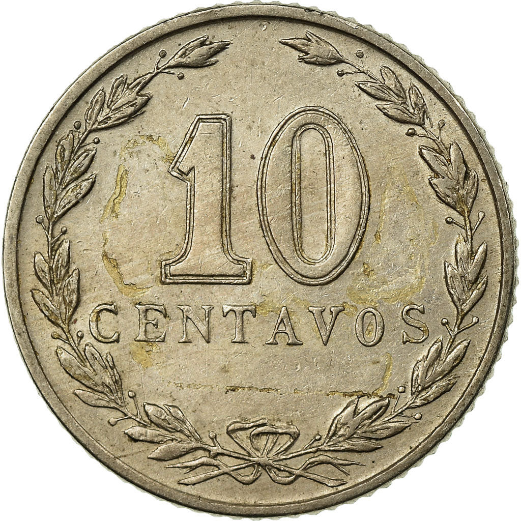 Coin, Argentina, 10 Centavos, 1922, VF(30-35), Copper-nickel, KM:35