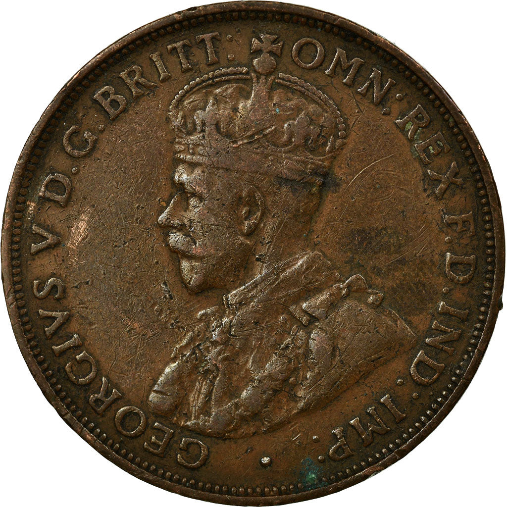 Coin, Australia, George V, Penny, 1922, Melbourne, VF(30-35), Bronze, KM:23