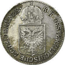 Coin, Austria, Franz Joseph I, 6 Kreuzer, 1849, VF(20-25), Silver, KM:2200