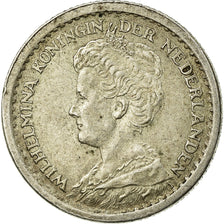 Coin, Netherlands, Wilhelmina I, 10 Cents, 1913, EF(40-45), Silver, KM:145