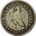 Coin, Chile, 20 Centavos, 1893, Santiago, VF(20-25), Silver, KM:138.2