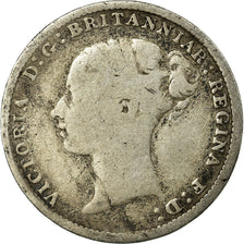 Coin, Great Britain, Victoria, 3 Pence, 1885, VF(30-35), Silver, KM:730
