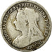 Coin, Great Britain, Victoria, 3 Pence, 1900, VF(30-35), Silver, KM:777