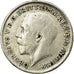Coin, Great Britain, George V, 3 Pence, 1914, VF(30-35), Silver, KM:813