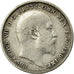 Coin, Great Britain, Edward VII, 3 Pence, 1905, VF(30-35), Silver, KM:797.2
