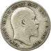 Coin, Great Britain, Edward VII, 3 Pence, 1910, EF(40-45), Silver, KM:797.2