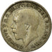 Coin, Great Britain, George V, 3 Pence, 1920, VF(30-35), Silver, KM:813