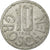 Coin, Austria, 10 Groschen, 1966, Vienna, VF(30-35), Aluminum, KM:2878