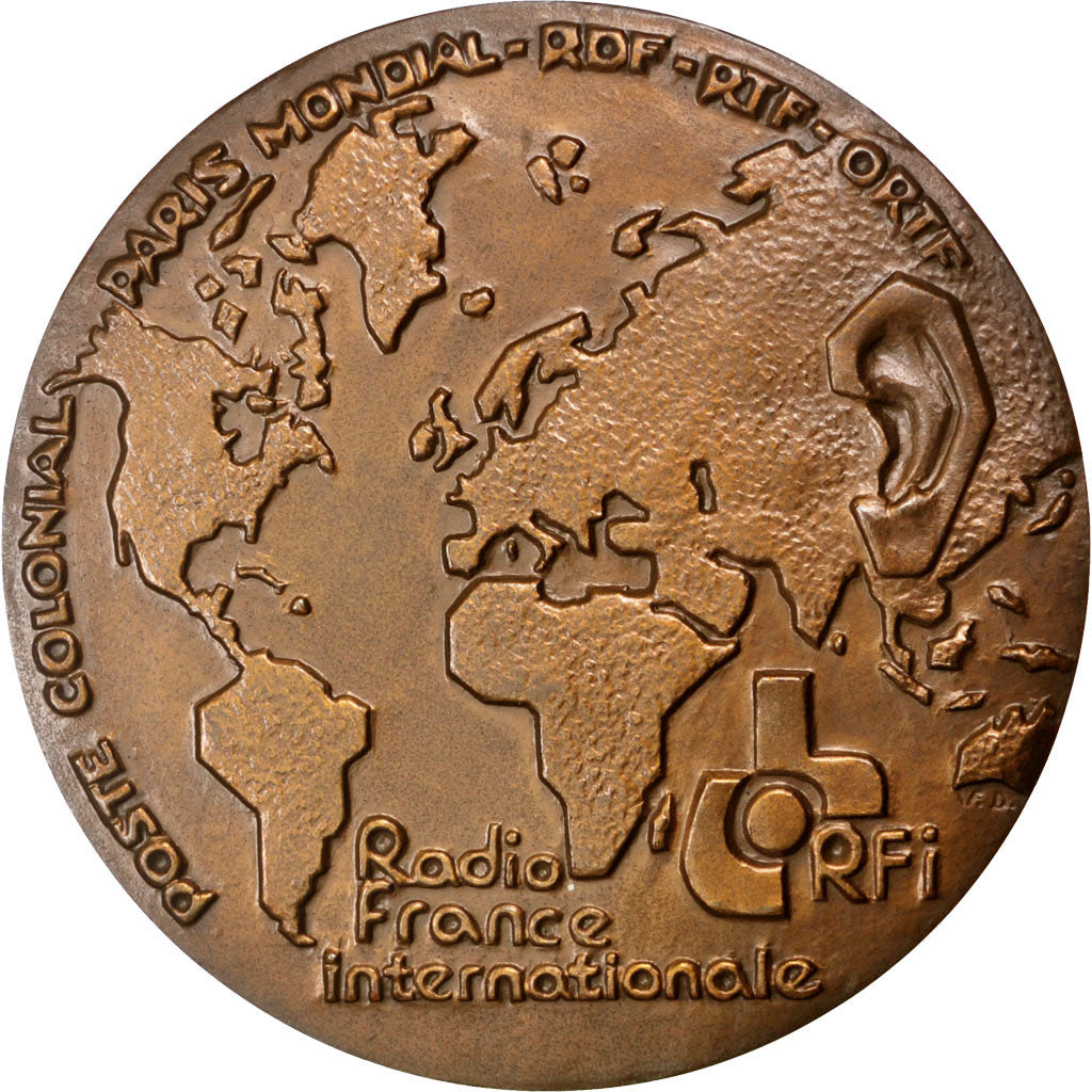 FRANCE, Sciences & Technologies, French Fifth Republic, Medal, AU(55-58),...