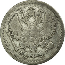 Coin, Russia, Nicholas II, 10 Kopeks, 1902, Saint-Petersburg, EF(40-45), Silver