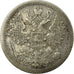 Coin, Russia, Nicholas II, 15 Kopeks, 1907, Saint-Petersburg, EF(40-45), Silver