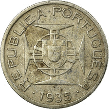 Coin, Mozambique, 2-1/2 Escudos, 1935, VF(30-35), Silver, KM:61