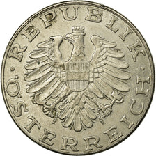 Moneda, Austria, 10 Schilling, 1977, MBC, Cobre - níquel chapado en níquel