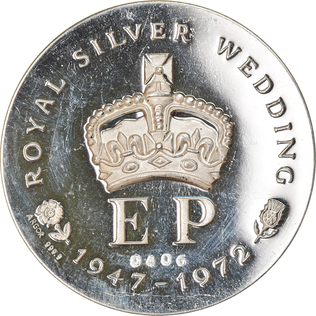 United Kingdom, Medal, Princess Anne-Captain Mark Phillips, Royal Wedding, 1972