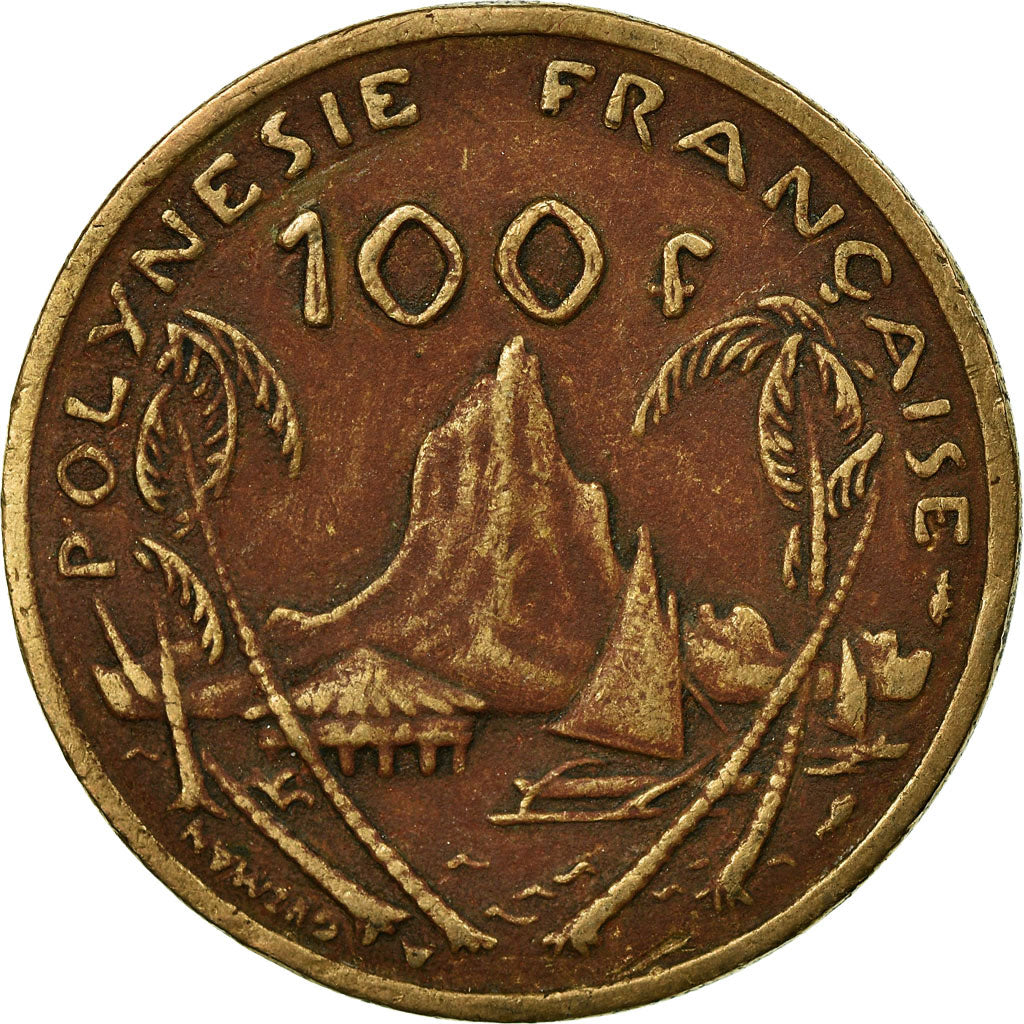 Coin, French Polynesia, 100 Francs, 1986, Paris, VF(30-35), Nickel-Bronze, KM:14