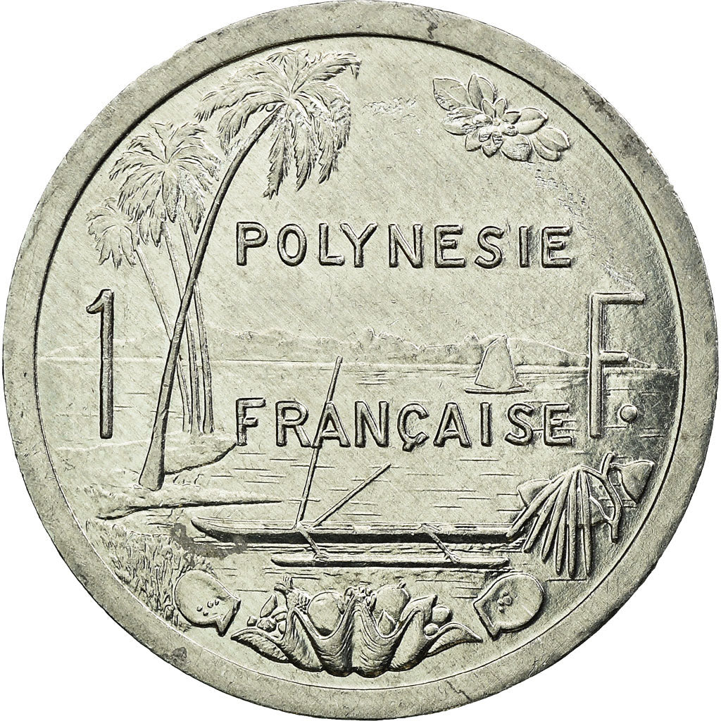 Coin, French Polynesia, Franc, 2003, Paris, EF(40-45), Aluminum, KM:11