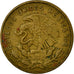 Coin, Mexico, 5 Centavos, 1967, Mexico City, VF(20-25), Brass, KM:426