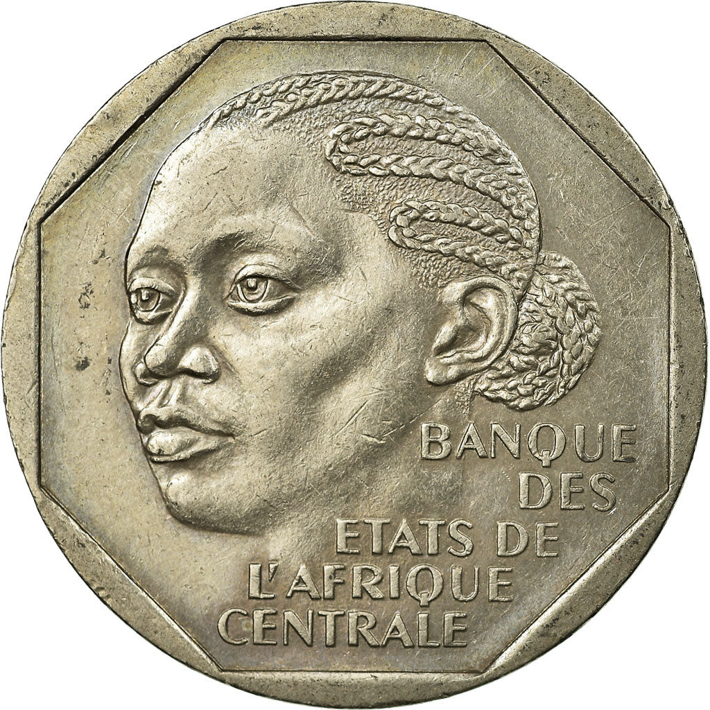 Coin, Gabon, 500 Francs, 1985, Paris, EF(40-45), Copper-nickel, KM:14
