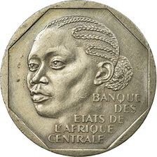 Coin, Gabon, 500 Francs, 1985, Paris, EF(40-45), Copper-nickel, KM:14