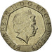 Coin, Great Britain, Elizabeth II, 20 Pence, 2013, EF(40-45), Copper-nickel