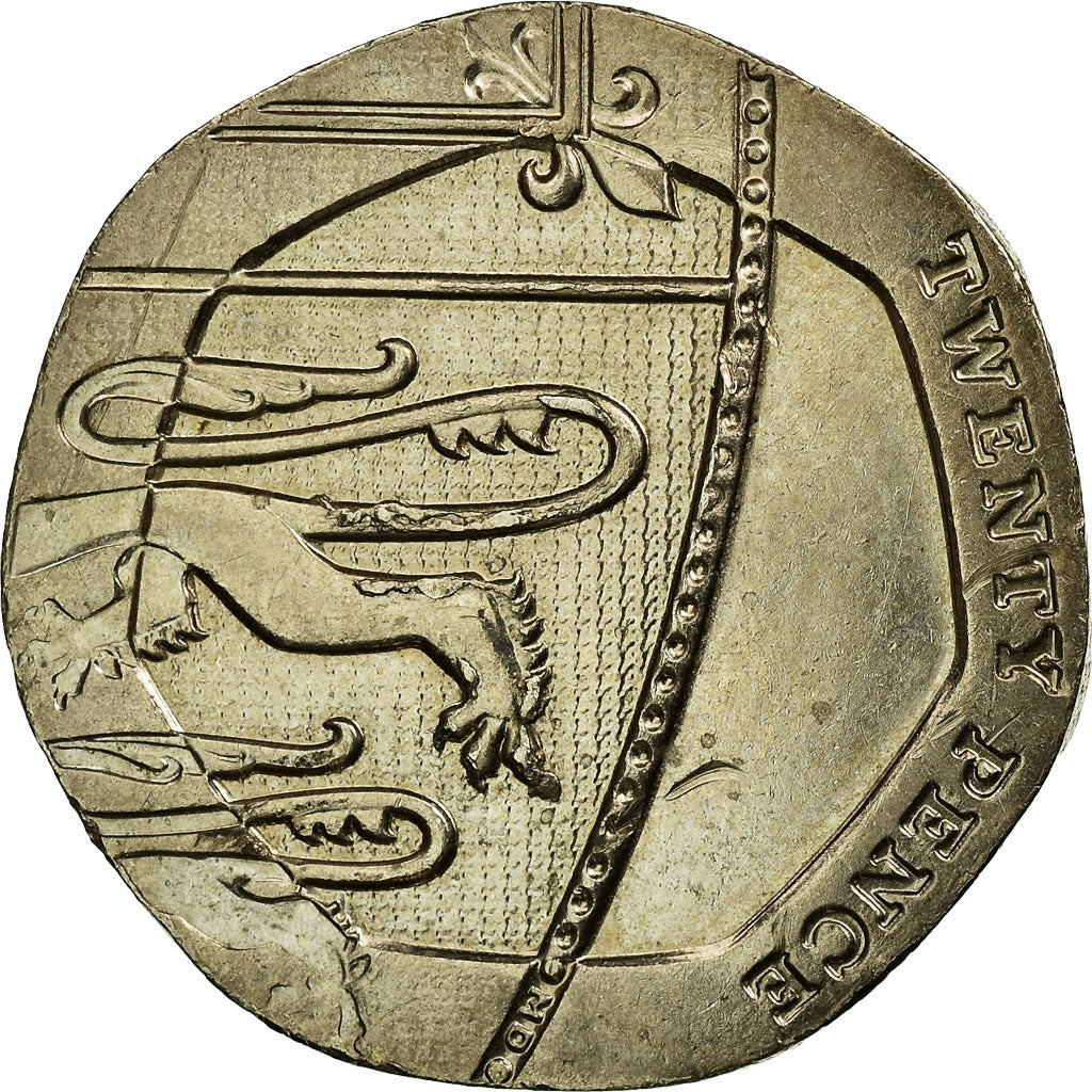 Münze, Großbritannien, 20 Pence, 2016, SS, Copper-nickel