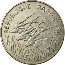 Moneta, Gabon, 100 Francs, 1982, Paris, BB, Nichel, KM:13