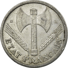 Coin, France, Bazor, Franc, 1943, Rouen, EF(40-45), Aluminum, KM:902.2