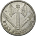 Coin, France, Bazor, Franc, 1943, Rouen, EF(40-45), Aluminum, KM:902.2
