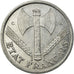 Coin, France, Bazor, Franc, 1944, Castelsarrasin, EF(40-45), Aluminum, KM:902.3