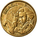 Coin, Brazil, 10 Centavos, 2013, EF(40-45), Bronze Plated Steel, KM:649.2