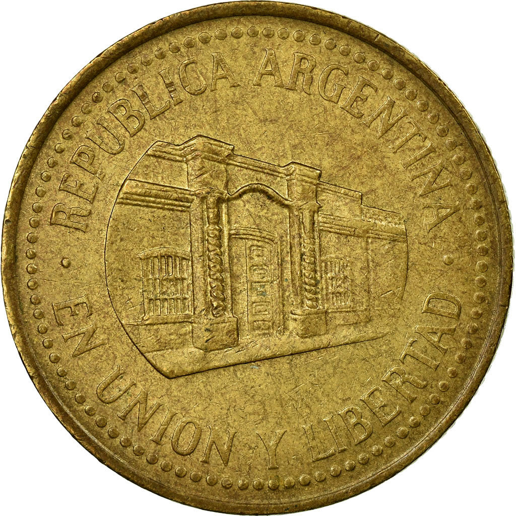 Coin, Argentina, 50 Centavos, 2009, Buenos Aires, VF(30-35), Aluminum-Bronze