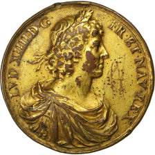 FRANCE, Politics, Society, War, Louis XIV, Medal, AU(50-53), Bronze, 51, 49.20