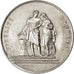 France, Medal, French State, Politics, Society, War, Petit, AU(55-58), Silver