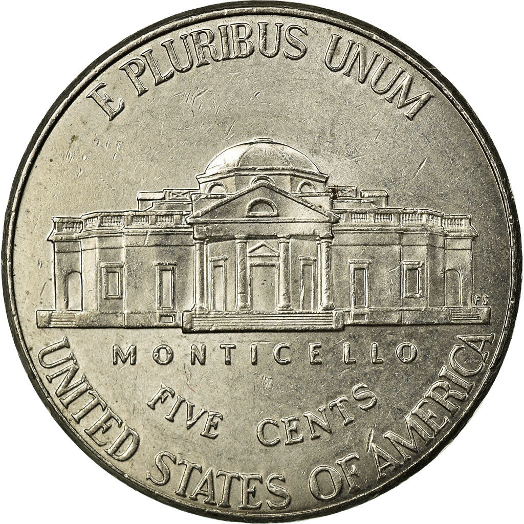 Coin, United States, 5 Cents, 2014, Philadelphia, EF(40-45), Copper-nickel