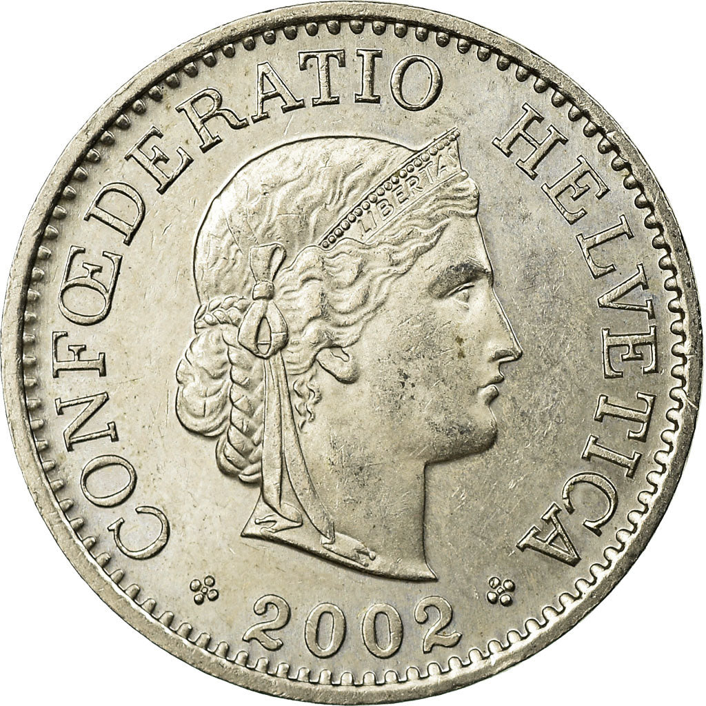 Monnaie, Suisse, 10 Rappen, 2002, Bern, TTB, Copper-nickel, KM:27