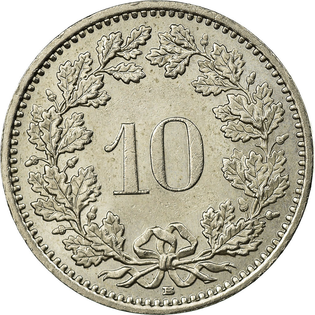 Monnaie, Suisse, 10 Rappen, 2002, Bern, TTB, Copper-nickel, KM:27