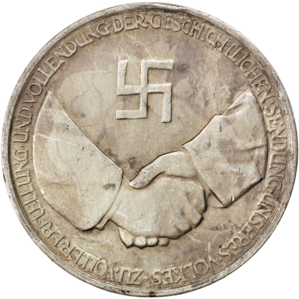 Germany, History, Medal, EF(40-45), Silver, 36, 22.00