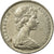 Moneda, Australia, Elizabeth II, 10 Cents, 1977, Melbourne, MBC, Cobre -